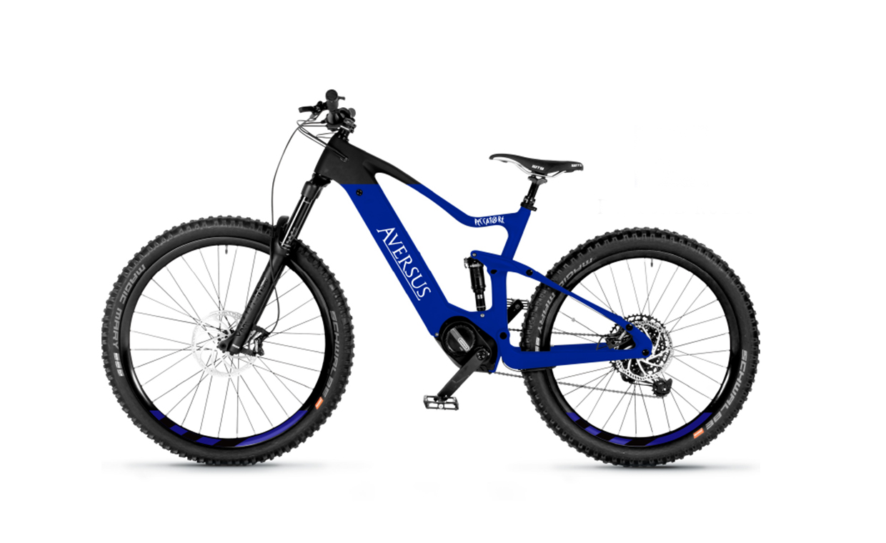 e-MTB AVERSUS PECCATORE Blau