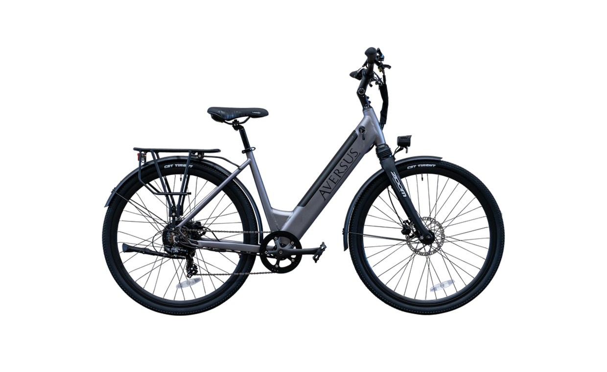 e-Bike AVERSUS MELIA - Matt-Silbergrau